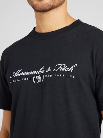 T-Shirt Abercrombie & Fitch en noir