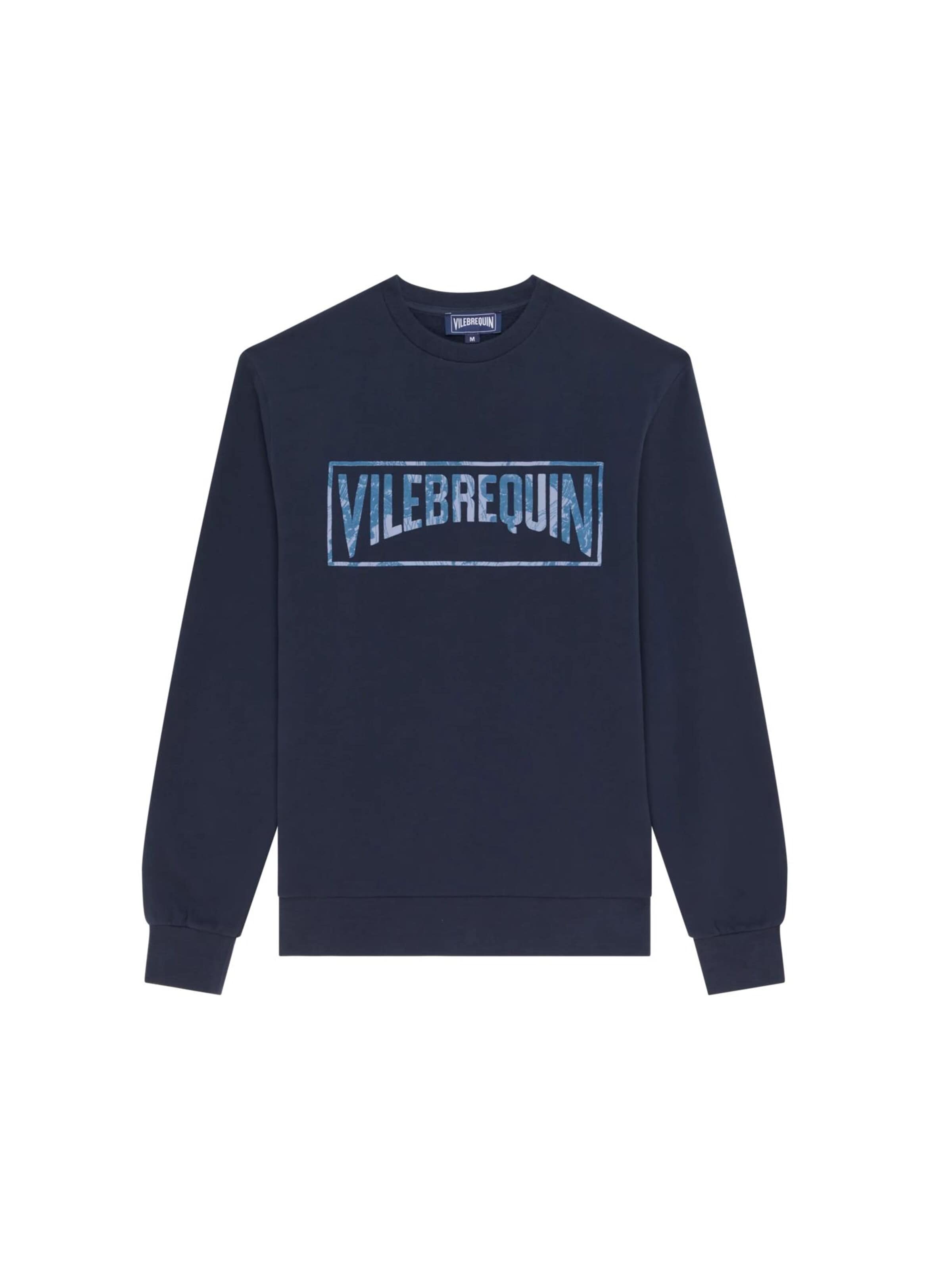 Felpa di Vilebrequin in blu: frontale