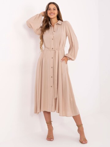 Madnezz House Sommerkleid in Beige: Vorderseite