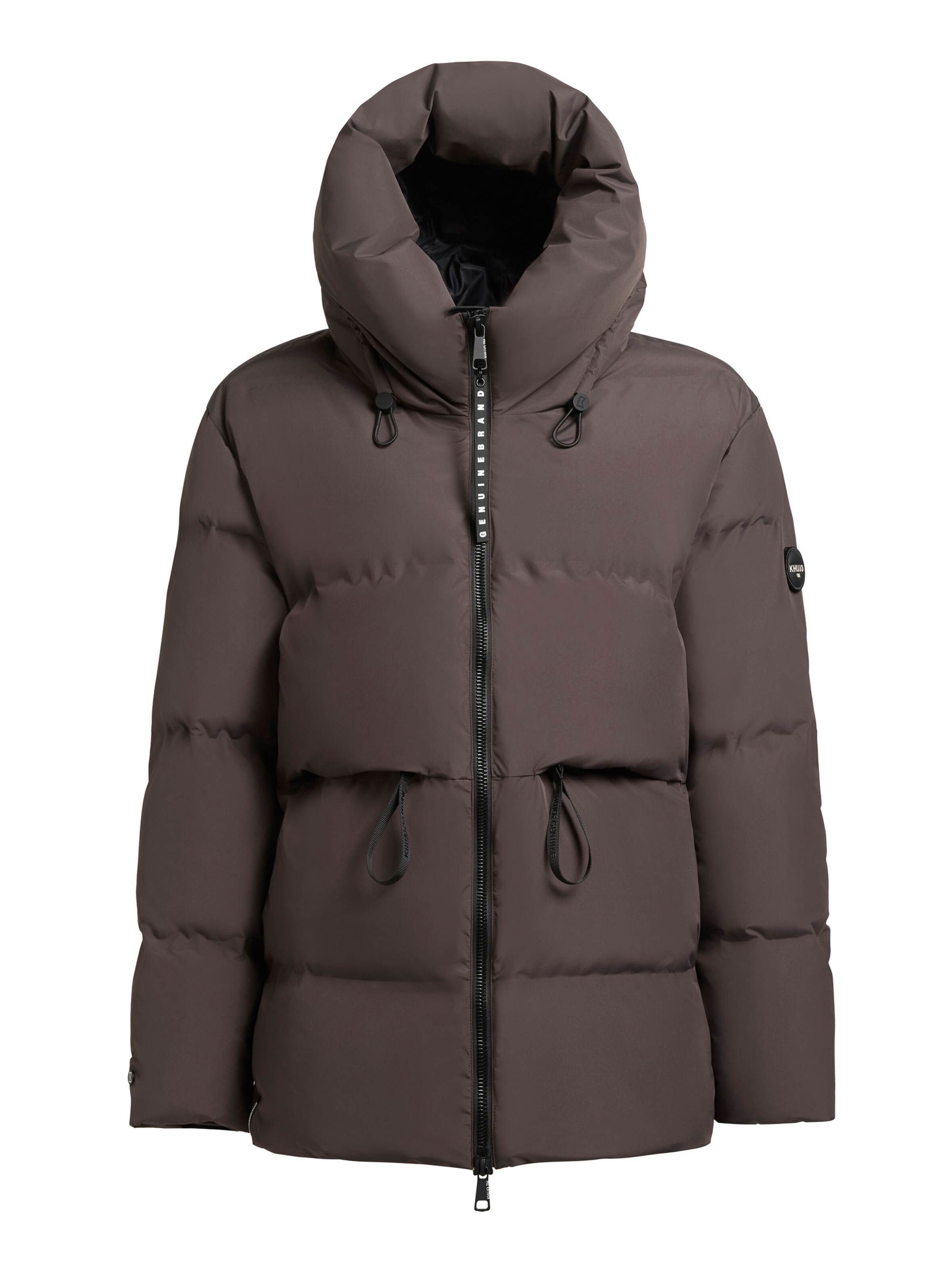 khujo Зимняя куртка 'ELLIS2' в Серый: спереди