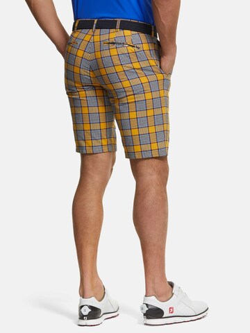 MEYER Slim fit Pants in Yellow