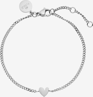PURELEI Armband 'Tiny Heart' in Silber: Vorderseite