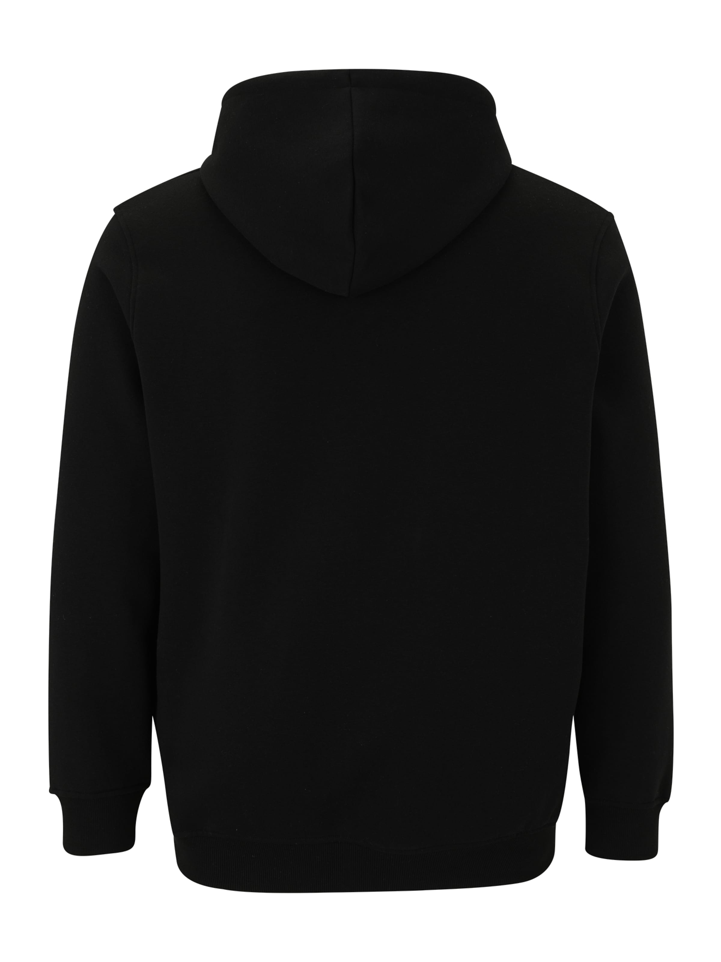 Jack & Jones Plus Sweatshirt 'JJJORBILLYBURG' i svart