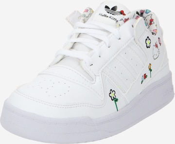 ADIDAS ORIGINALS Trainers 'Hello Kitty Forum Low' in White: front