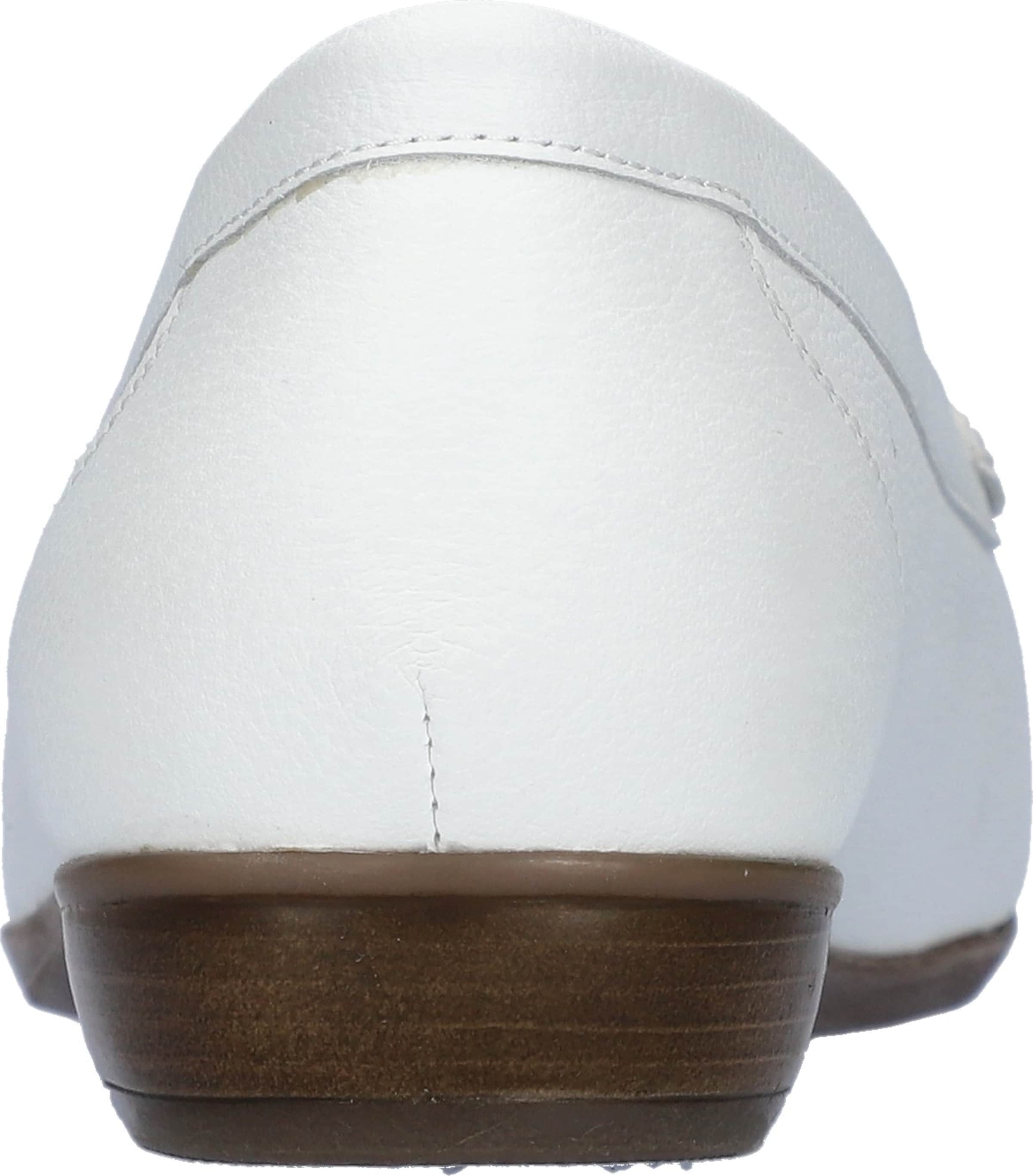 WALDLÄUFER Mokassin in Weiß