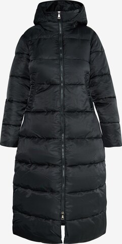 TUFFSKULL Winter Coat in Black: front