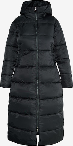 TUFFSKULL - Abrigo de invierno en negro: frente