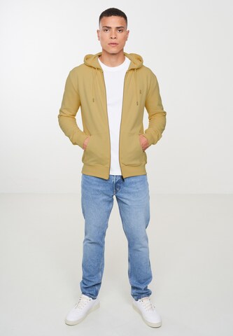 recolution Zip-Up Hoodie 'Birch' in Yellow