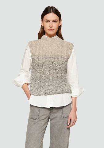 s.Oliver Pullover in Beige: Vorderseite