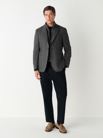 Coupe regular Veste de costume Next en gris