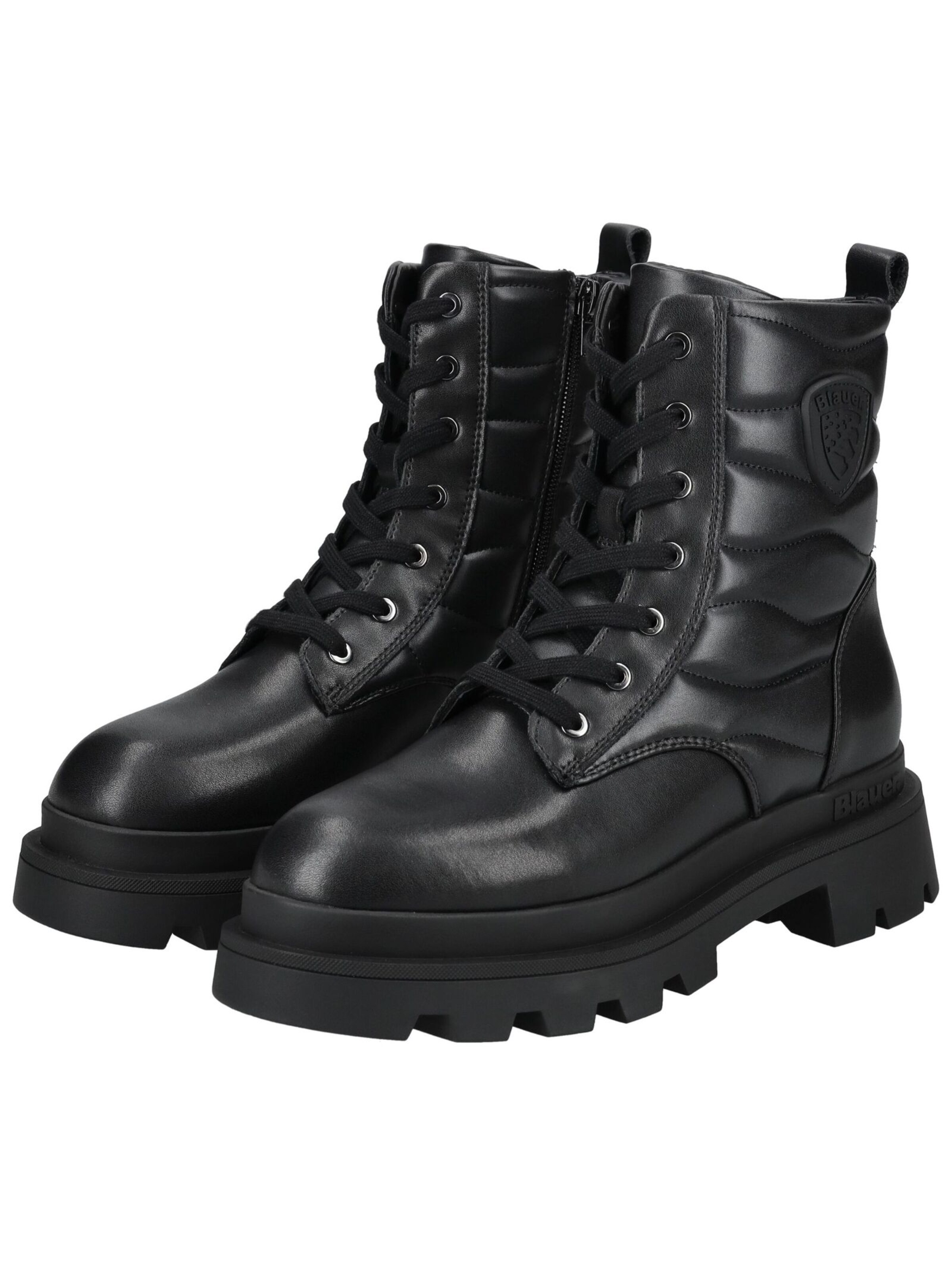 Stivaletto stringato di Blauer.USA in nero