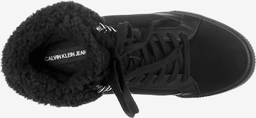 Calvin Klein Jeans Lace-up bootie in Black