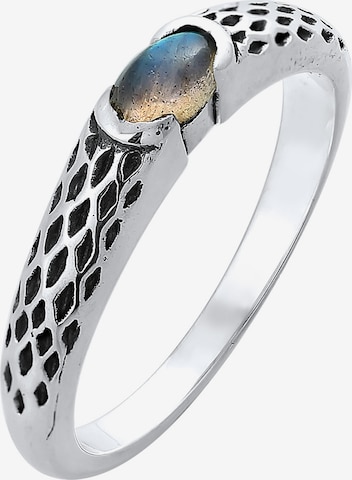 KUZZOI Ring in Silver: front