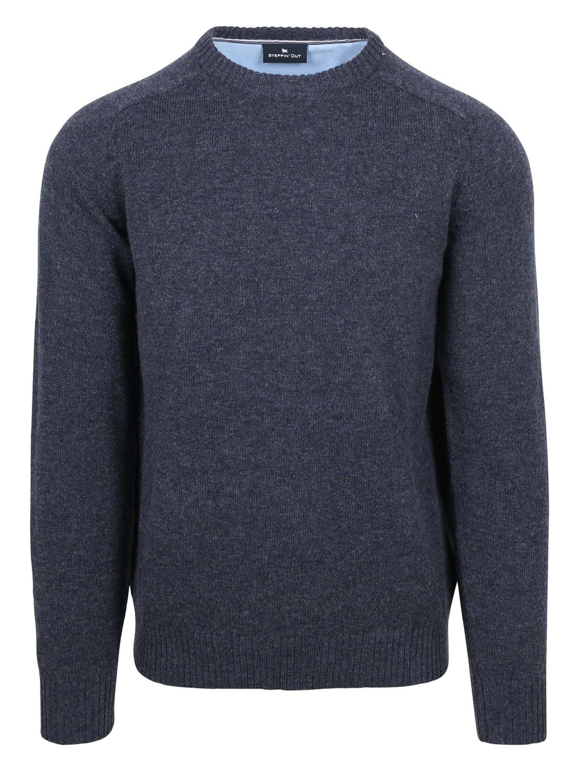 Steppin' out Shirt in Blauw: voorkant