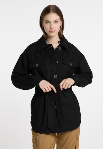 DreiMaster Vintage Between-season jacket in Black: front