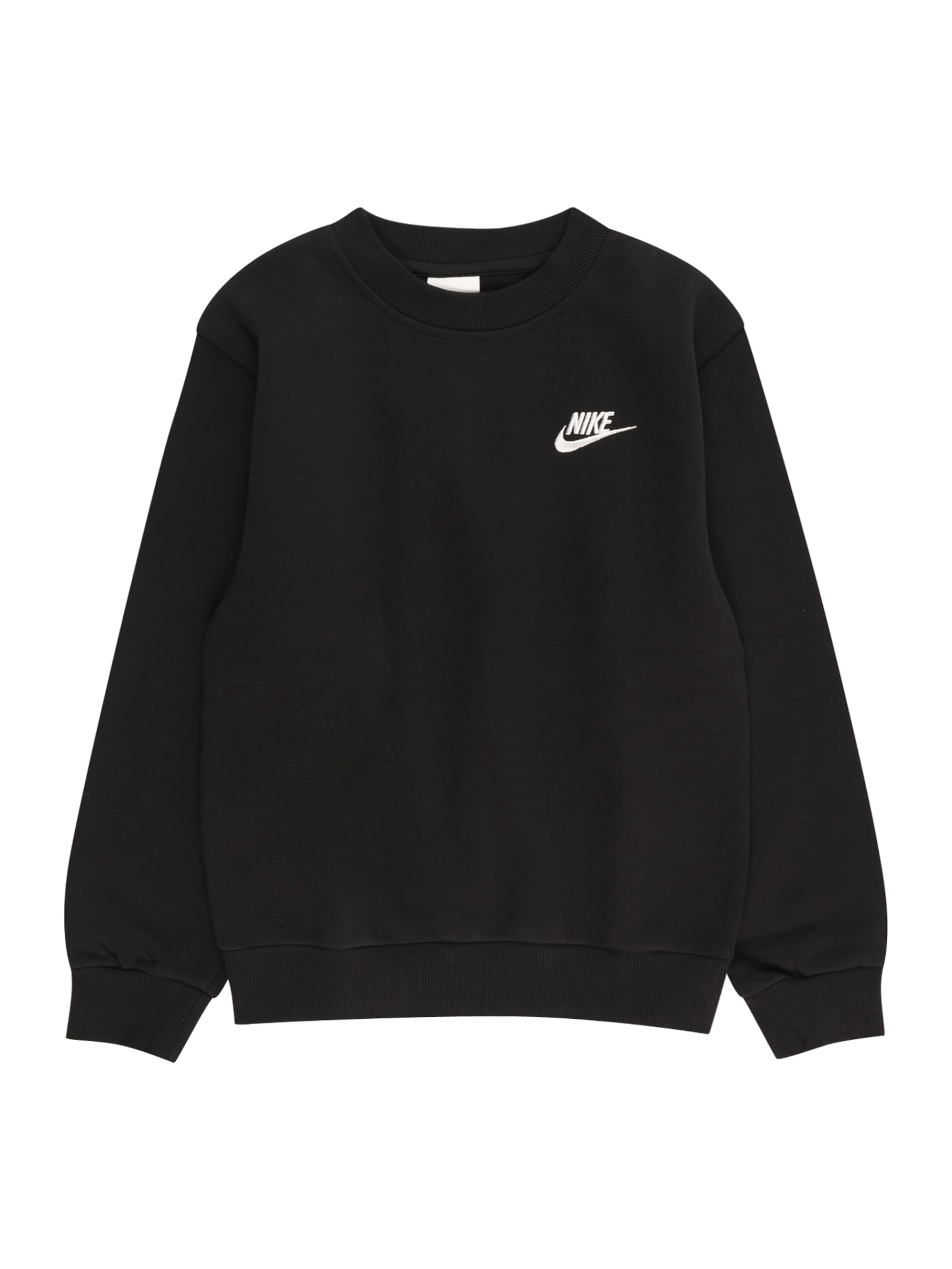 Nike Sportswear Dressipluus 'Club Fleece', värv must: eest vaates