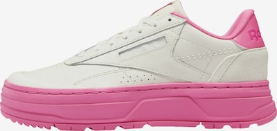 Reebok Classics Sneaker 'Club C Double Geo Shoes' in creme / pink, Produktansicht