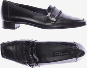 Paul Green Flats & Loafers in 39 in Black: front