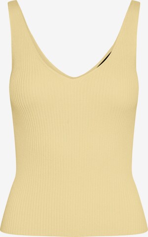 Top in maglia 'GLORY' di VERO MODA in giallo: frontale