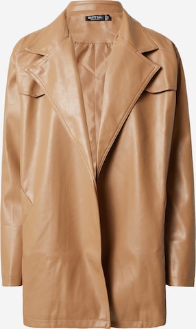 Nasty Gal Between-season jacket in Brown: front