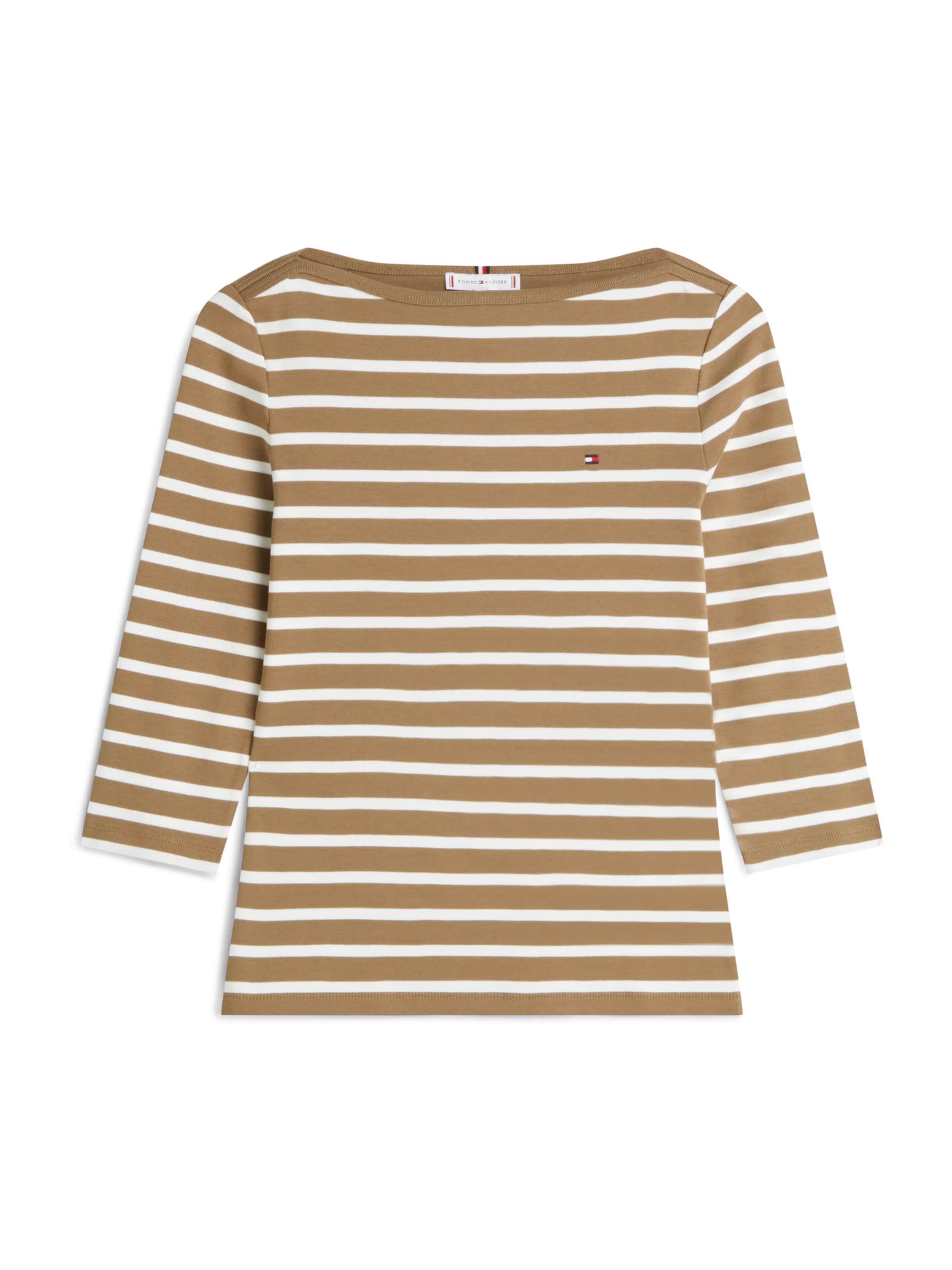 TOMMY HILFIGER Μπλουζάκι &#x27;New Cody&#x27; σε καφέ: μπροστά