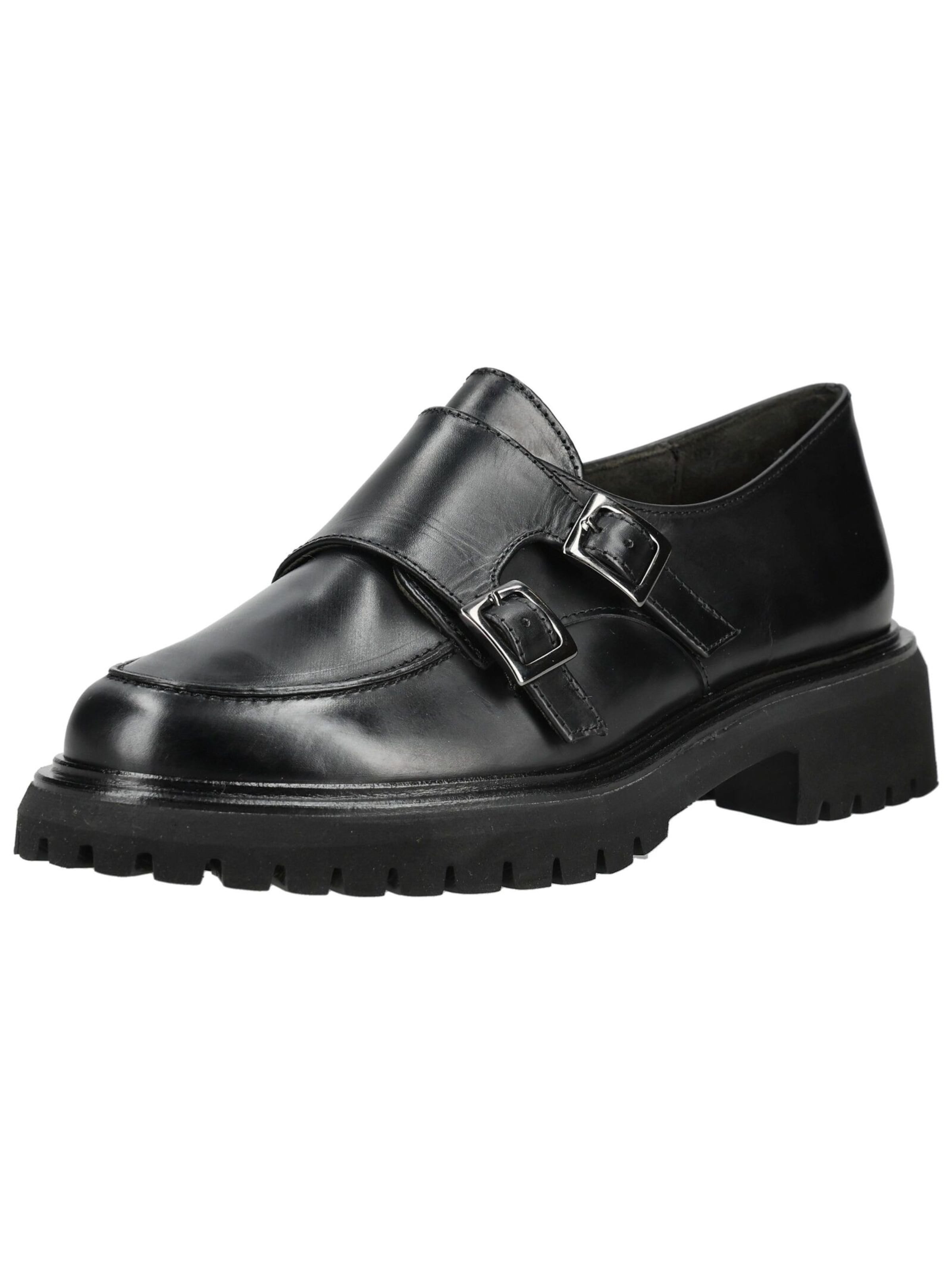 Paul Green Slipper in Schwarz: Vorderseite
