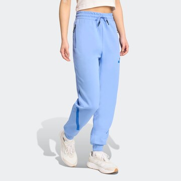 ADIDAS SPORTSWEAR Tapered Pants 'Z.N.E.' in Blue