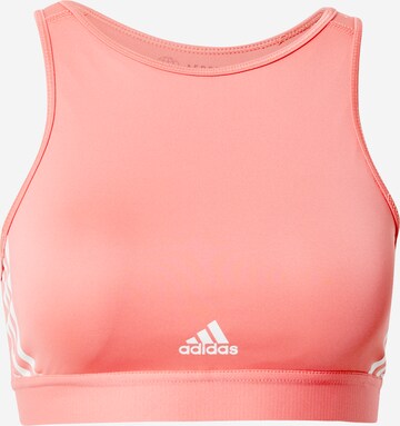 ADIDAS SPORTSWEAR Спортивный бюстгальтер в Красный: спереди