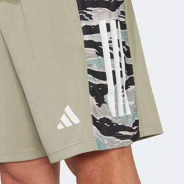 ADIDAS PERFORMANCE Regular Workout Pants 'Essentials' in Green