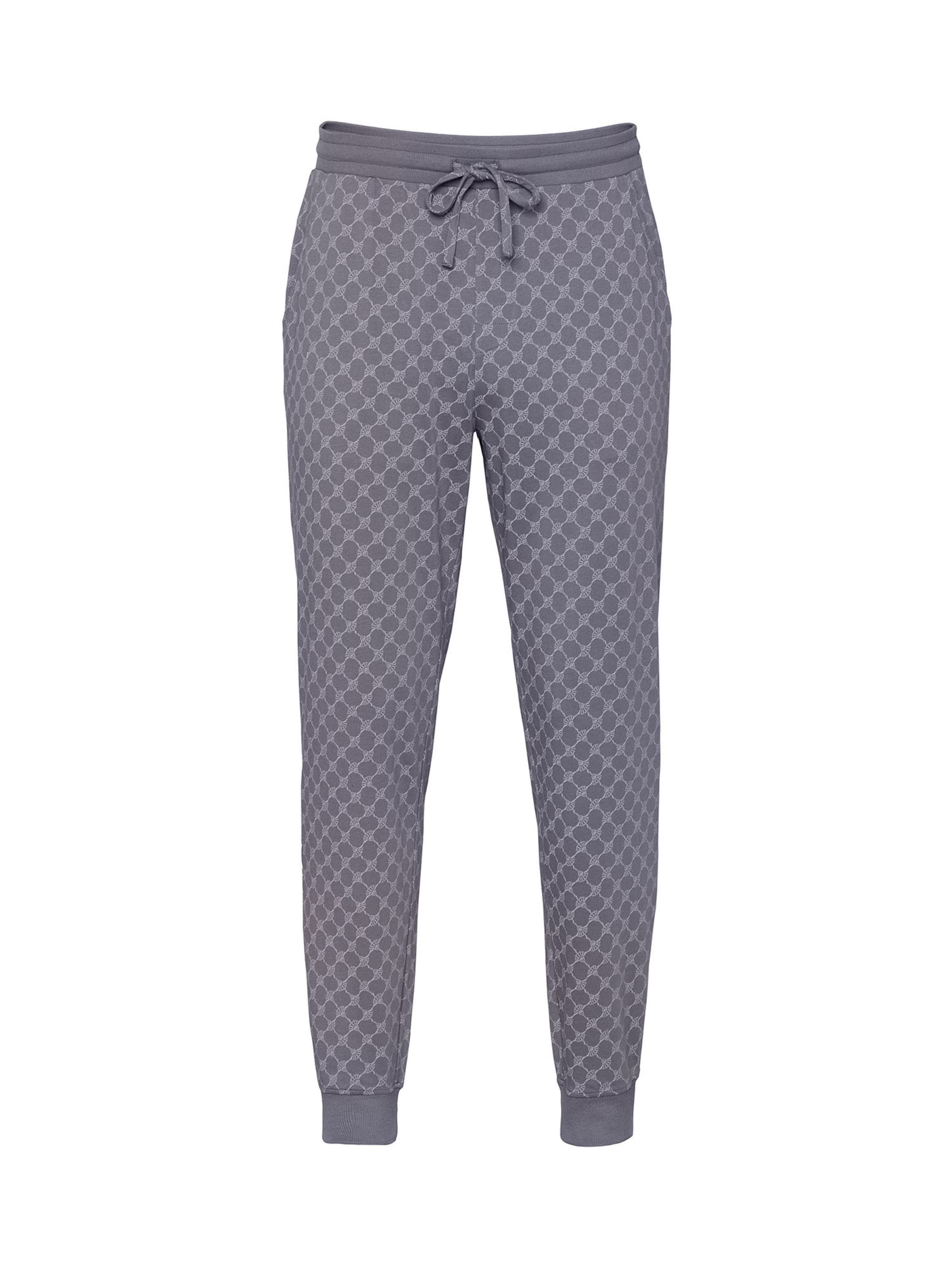 JOOP! Pyjamahose ' Leisure ' in Grau: Vorderseite