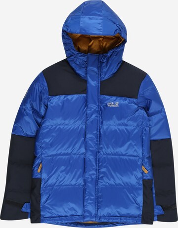 JACK WOLFSKIN Outdoor jacket 'MOUNT COOK' in Blue: front