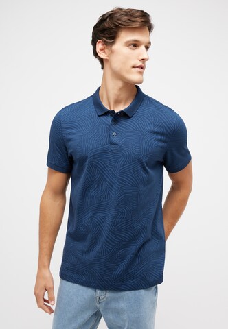 MUSTANG Shirt 'PALCO' in Blauw: voorkant