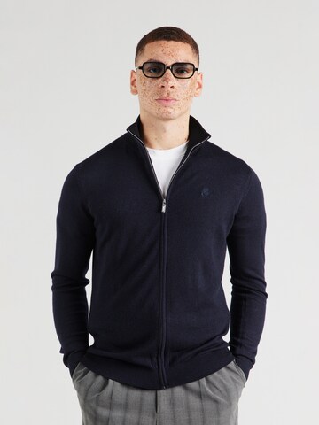Vestes en maille Karl Lagerfeld en bleu : devant
