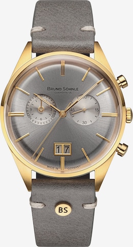 Bruno Söhnle Analoguhr in Gold: Vorderseite