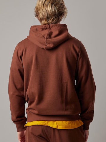 Felpa 'Felpa Felpata con Cappuccio' di OWN Off With Nature in marrone