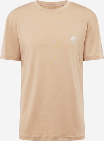 T-Shirt fonctionnel 'COASTAL RUN' QUIKSILVER en beige : devant