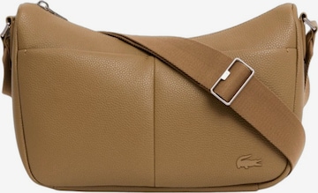 LACOSTE Válltáska - barna: elől