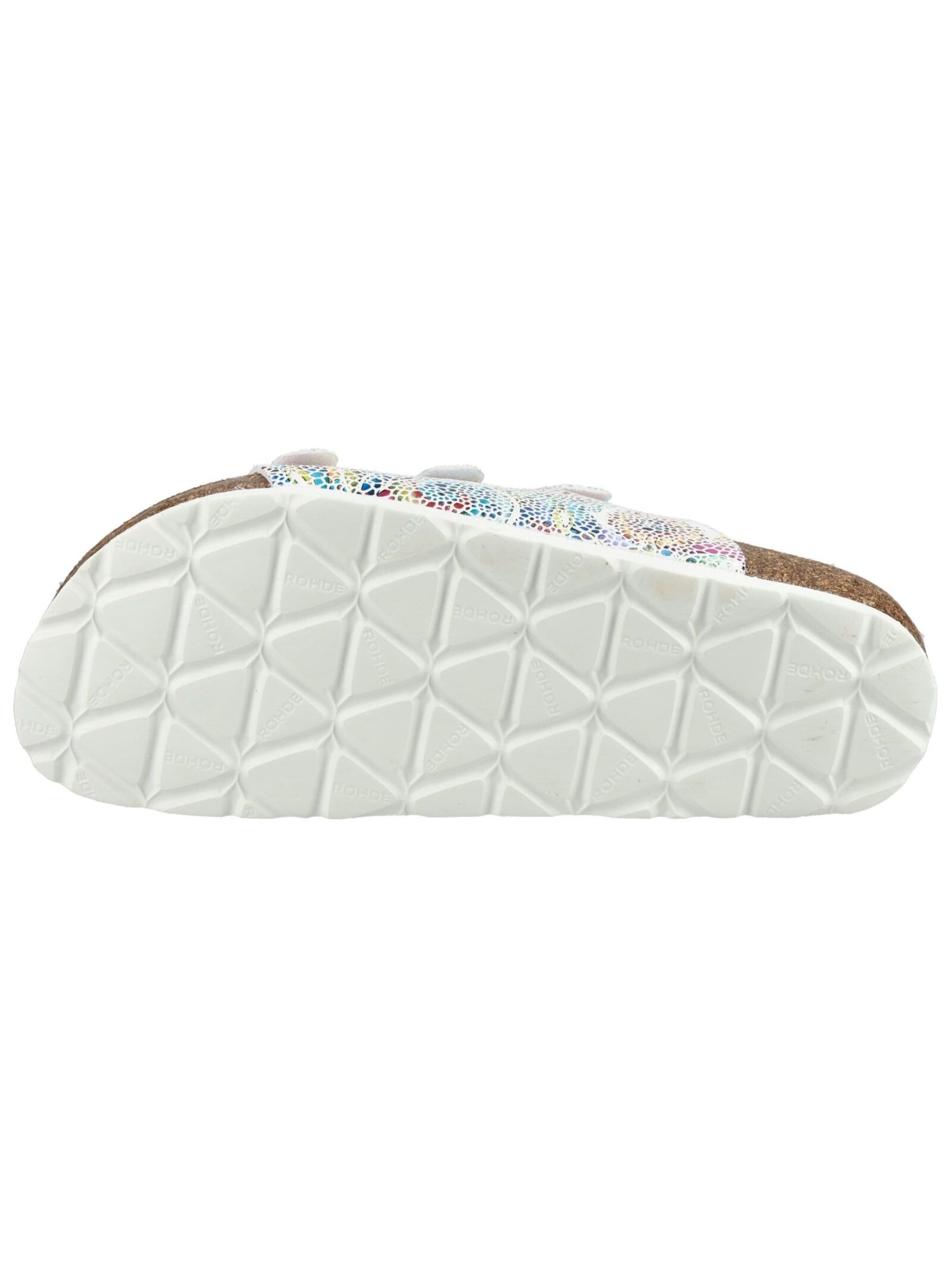 Mule ROHDE en mélange de couleurs