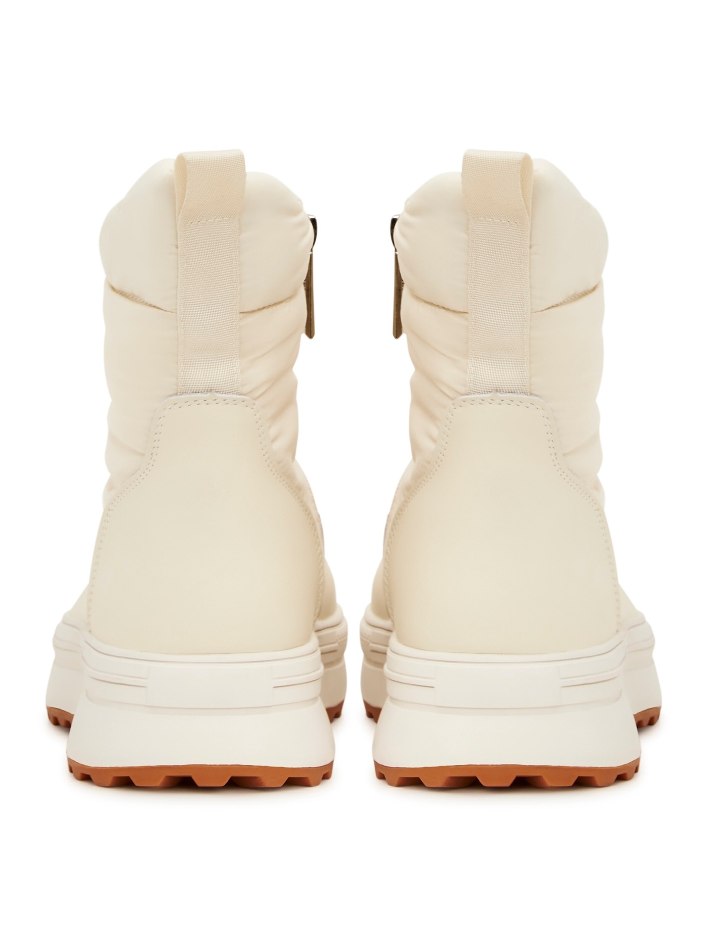 Bottes CESARE GASPARI en beige
