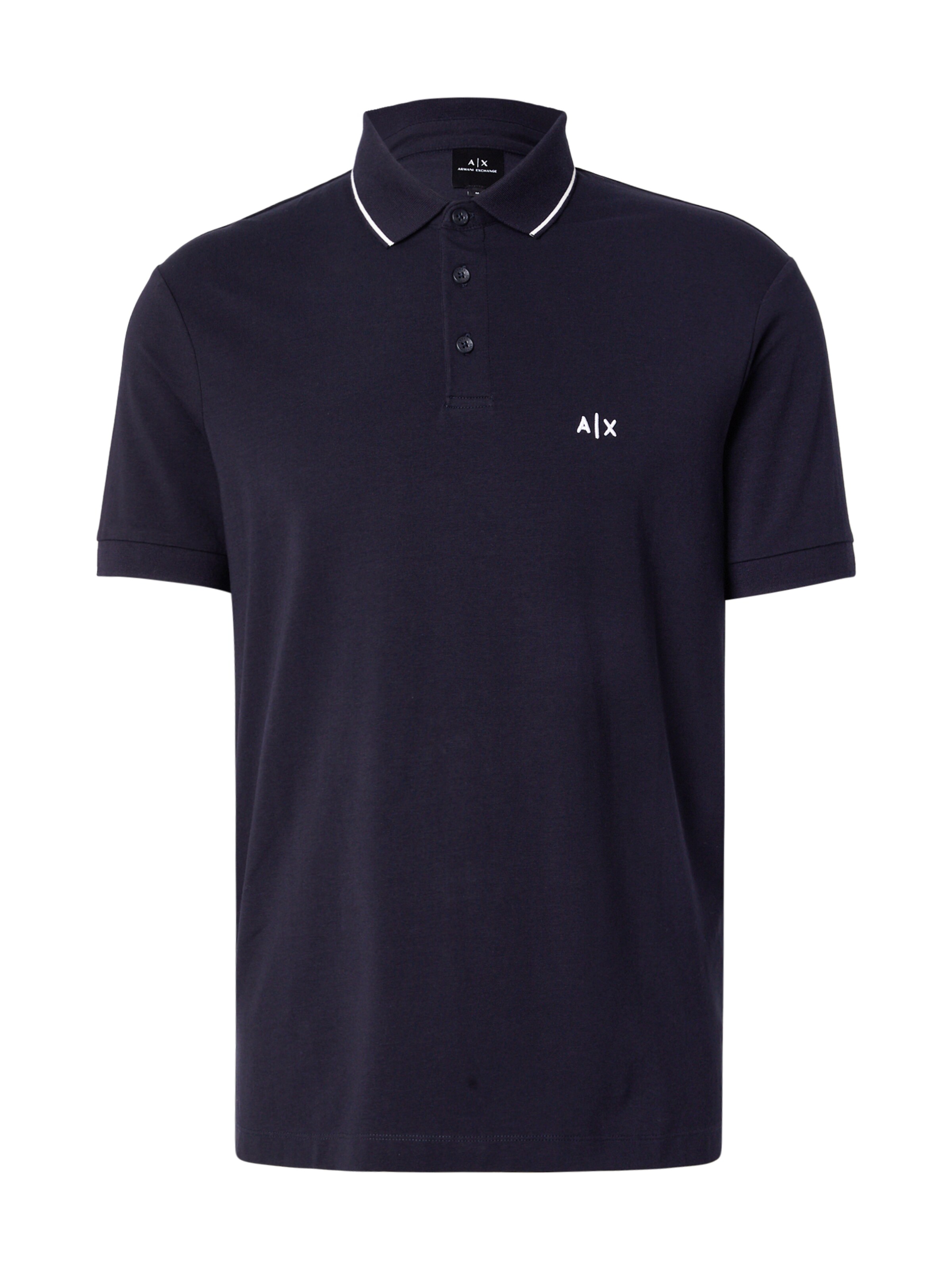 ARMANI EXCHANGE Poloshirt in Blau: Vorderseite