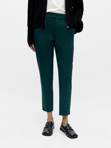 OBJECT Liibuv Püksid 'OBJLisa', värv roheline: eest vaates