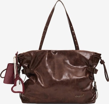 Desigual Shopper in Braun: Vorderseite