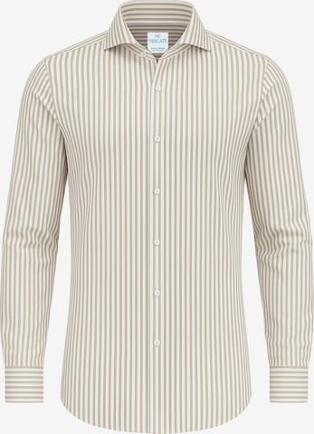 Vercate Slim Fit Businesspaita 'No. 6' värissä vihreä: etupuoli