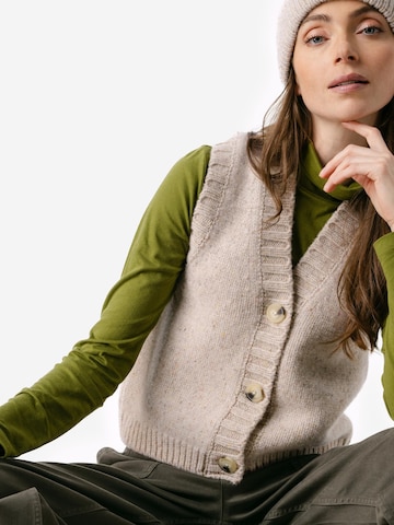 Living Crafts Vest 'BIRTE' in Beige