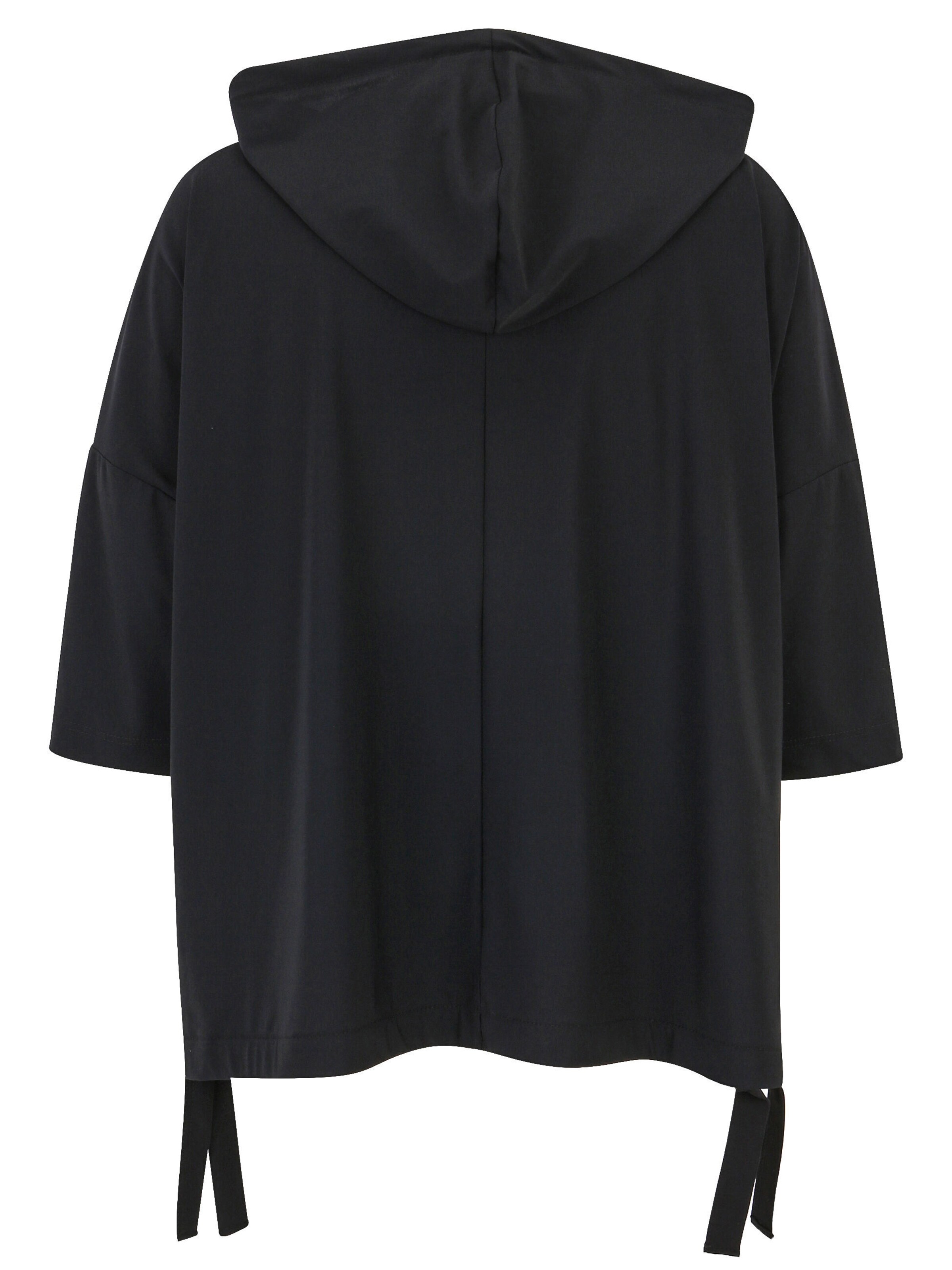 Doris Streich Sweatjacke in Schwarz