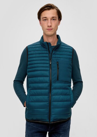 Gilet s.Oliver en bleu : devant