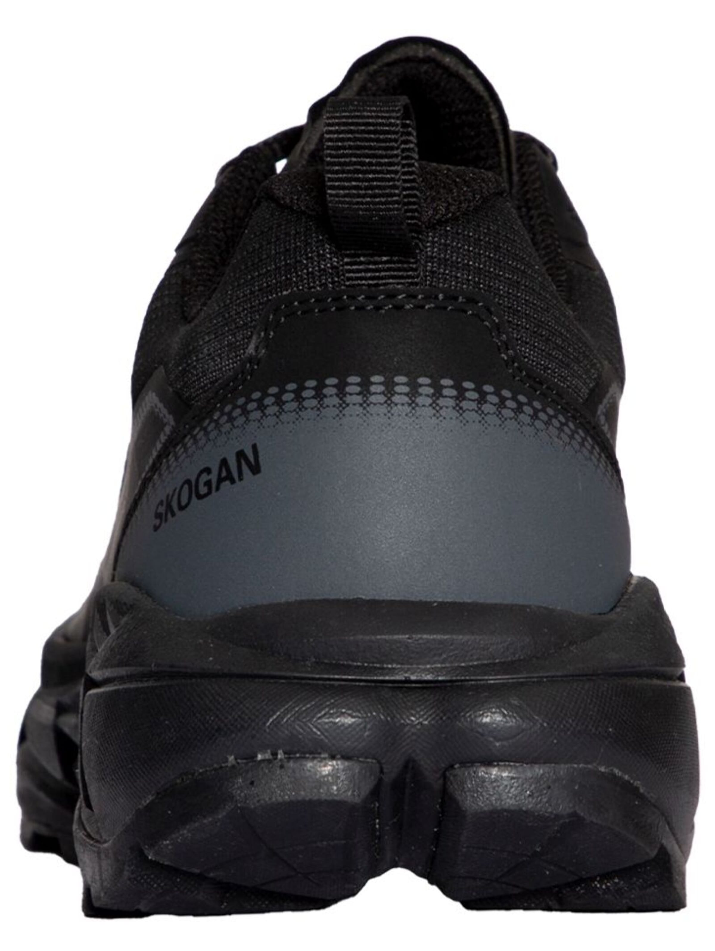 Sneaker bassa di SKOGAN in nero: dietro