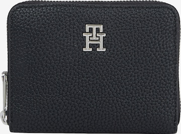 TOMMY HILFIGER Wallet in Black: front