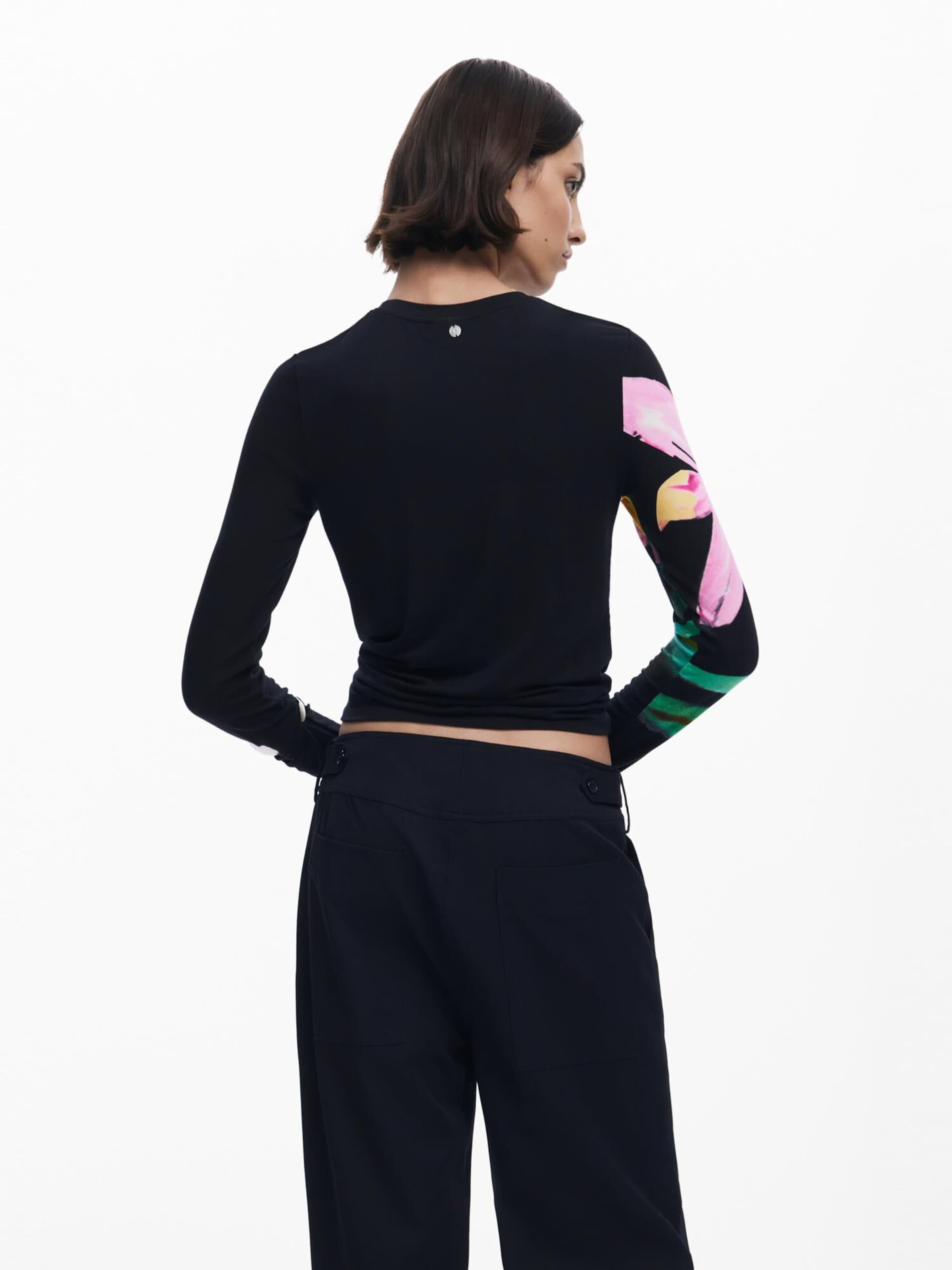 Desigual Loosefit Παντελόνι cargo σε μαύρο