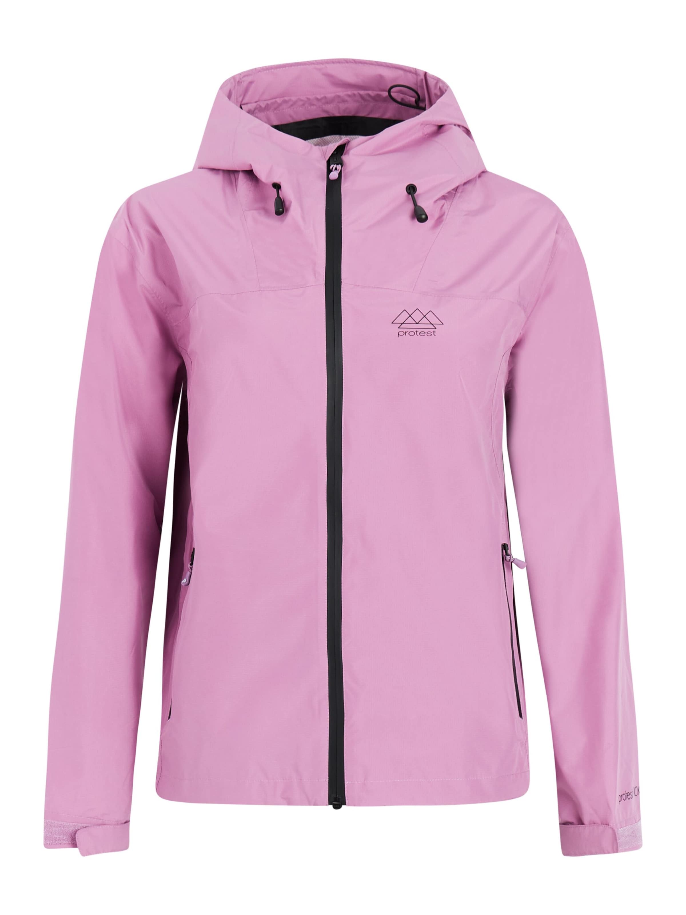 PROTEST Winterjacke 'PRTTrick' in Lila: Vorderseite